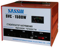 Стабилизатор напряжения SASSIN SVC-1500 (1 кВт)