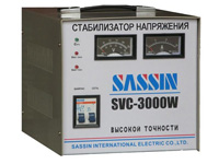 Стабилизатор напряжения SASSIN SVC-3000 (2 кВт)