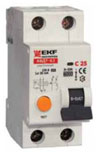 Автоматические выключатели дифференциального тока серии АВДТ-63, АВДТ-63М  EKF