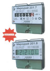 Однофазные счетчики Меркурий – 201.7 и 201.8
